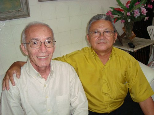 Historiador André Frota de Oliveira e F. das Chagas Gonçalves